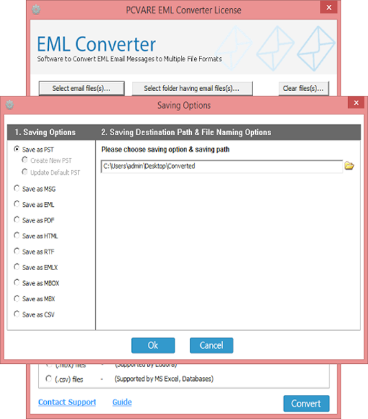 Browse Location to Save