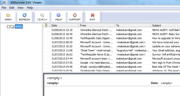 Browse File or folder & Select Format
